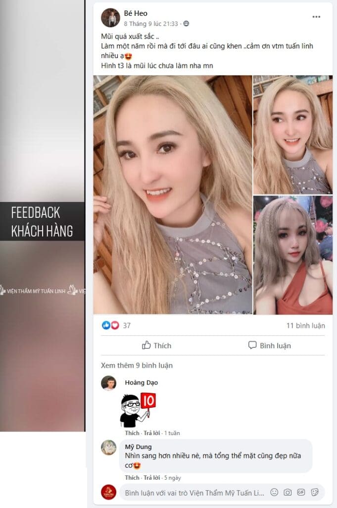 feedback nang mui moi chuan