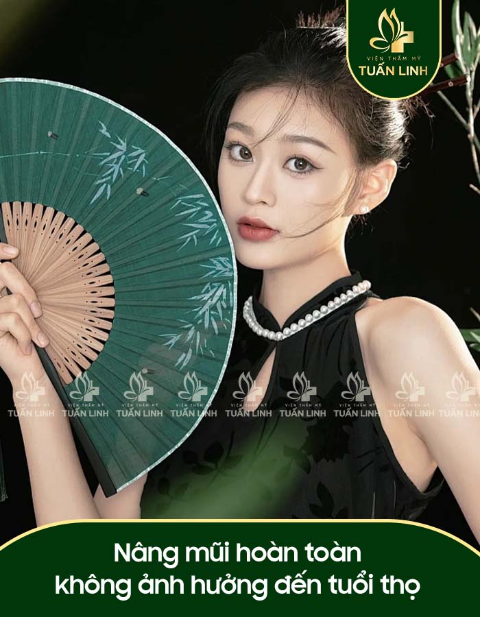 Nâng mũi hoàn toàn không ảnh hưởng đến tuổi thọ