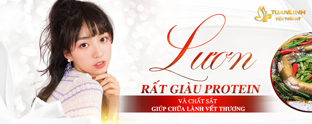 Lươn rất giàu protein và chất sắt giúp chữa lành vết thương