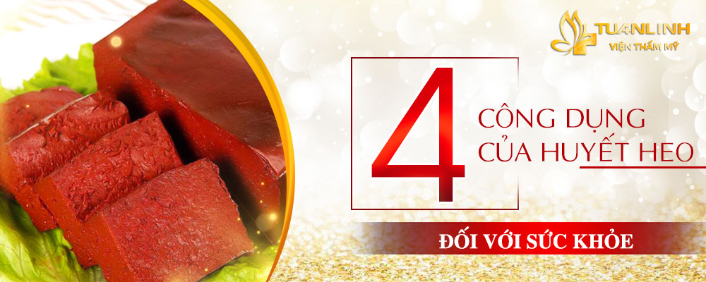 4 Công dụng của huyết heo đối với sức khỏe