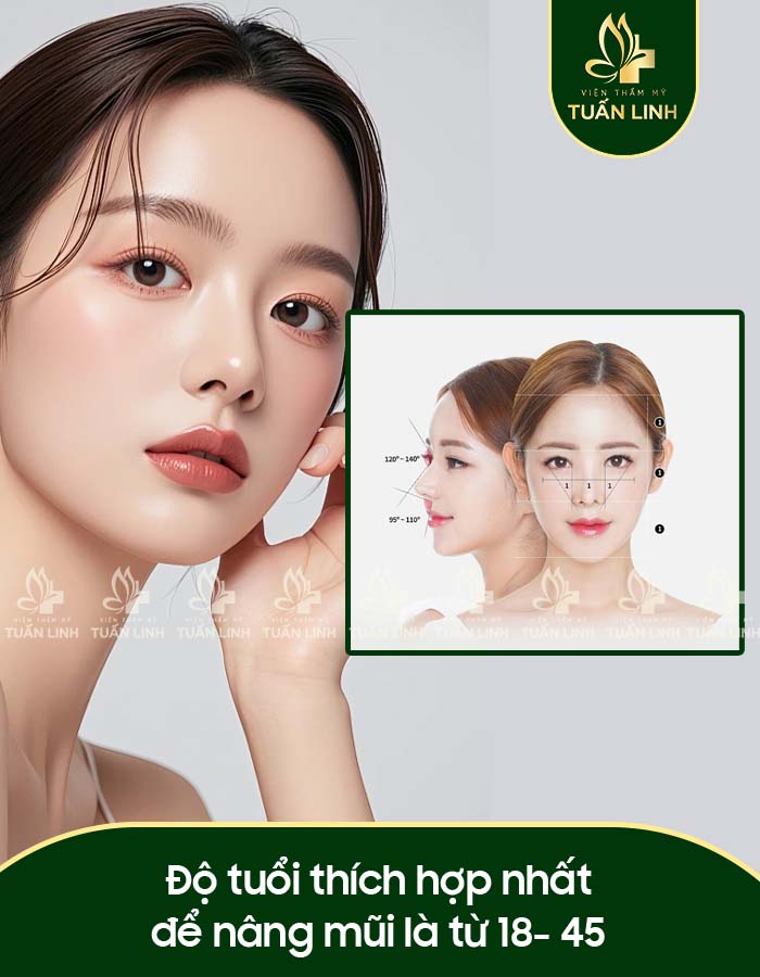 Độ tuổi thích hợp nhất để nâng mũi là từ 18- 45