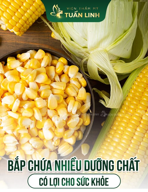 Ngô/bắp chứa nhiều dưỡng chất có lợi cho sức khỏe