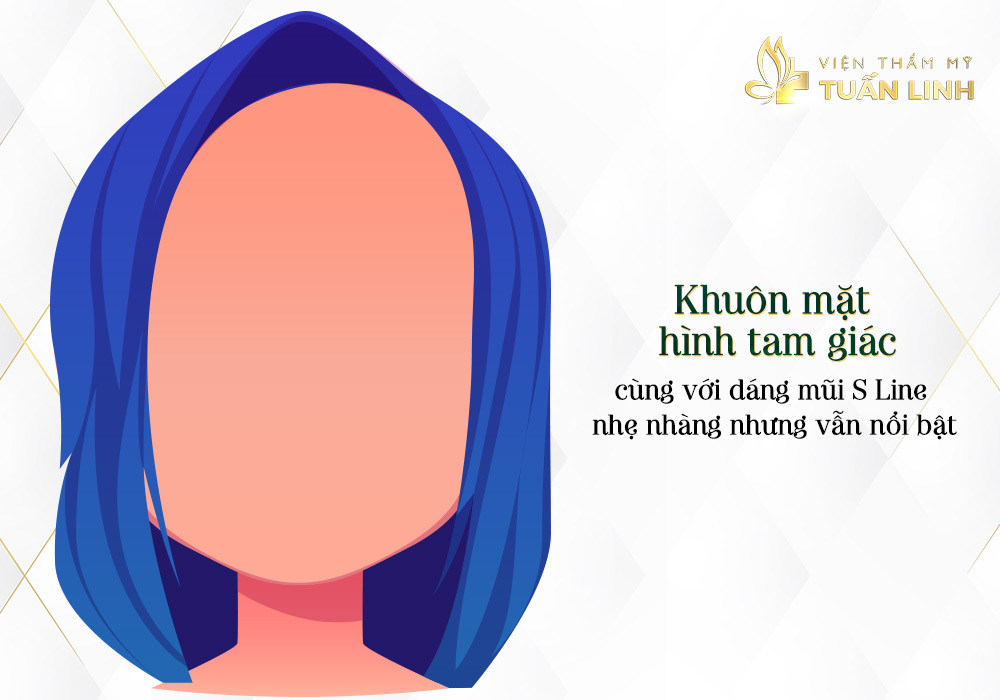  Khuôn mặt hình tam khác cùng với dáng mũi S Line nhẹ nhàng thanh tú | Gợi ý nâng mũi hợp với từng khuôn mặt "chuẩn không cần chỉnh"