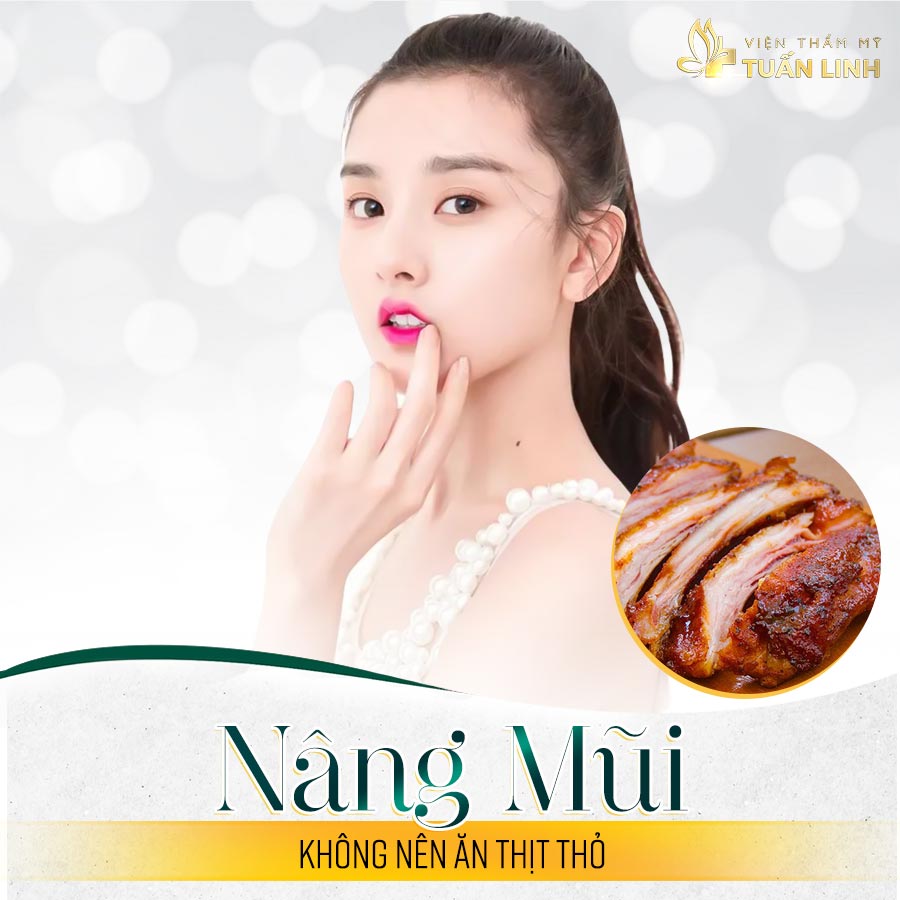 Nâng mũi KHÔNG NÊN ăn thịt thỏ | Nâng mũi liệu có thể ăn được thịt thỏ không? Liệu có gặp nguy hiểm?