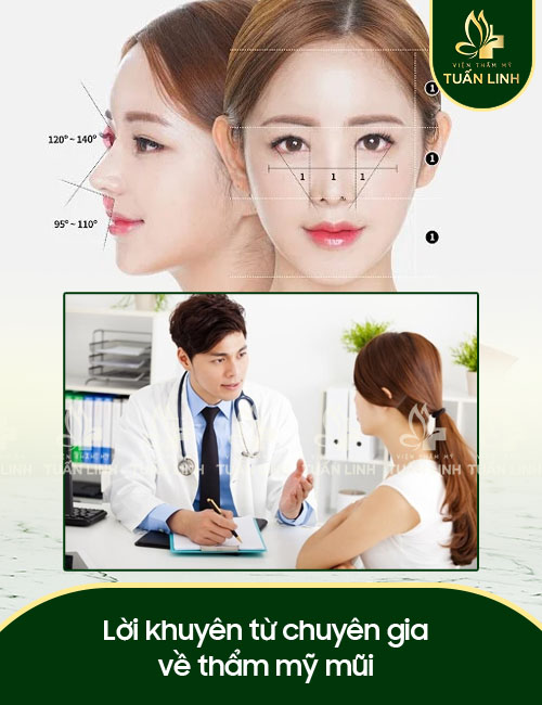 Lời khuyên từ chuyên gia về thẩm mỹ mũi